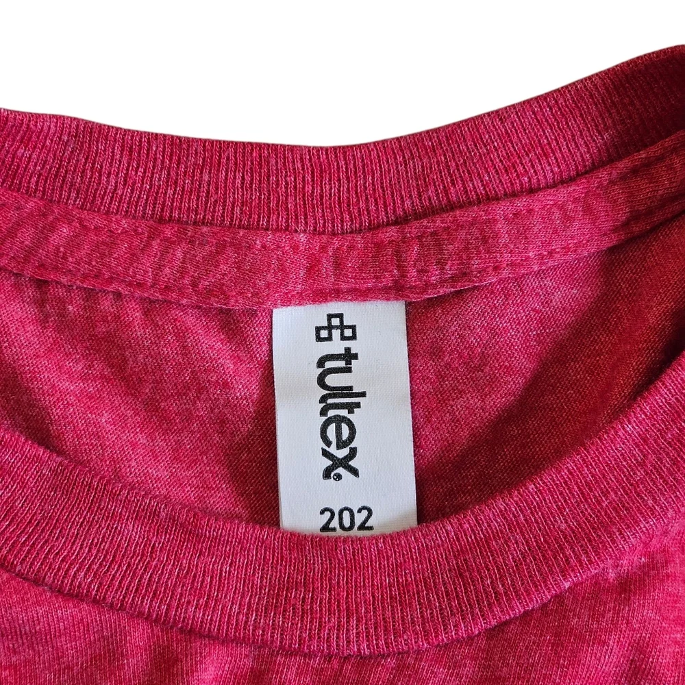 Graphic T-Shirt Adult Medium Have Yourself A Merry Christmas Tree Red - Picture 3 of 5